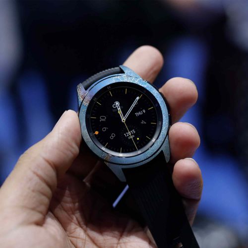 Samsung_Galaxy Watch 42mm_Blue_Ocean_Marble_4